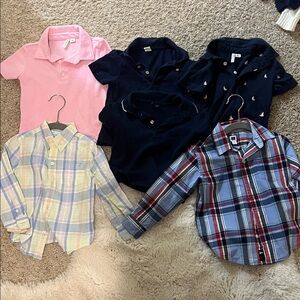 Janie and Jack 2T shirts lot